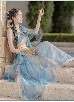 Amazon.co.jp: [漢唐古風] 漢服 西域服 民族衣装 エキゾチック